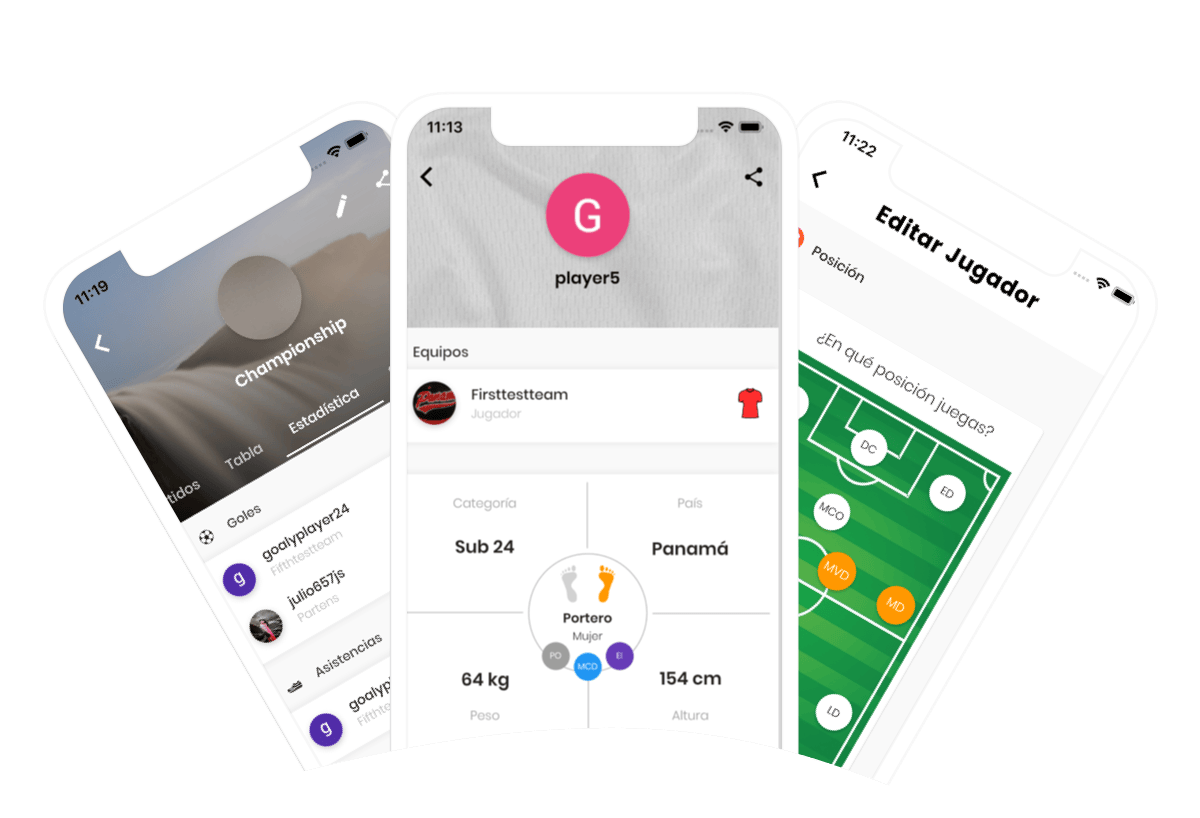 Goaly app screen 2
